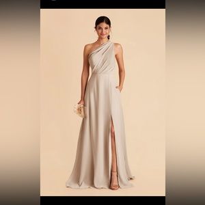 Birdy Grey Kira Dress in Neutral Champagne